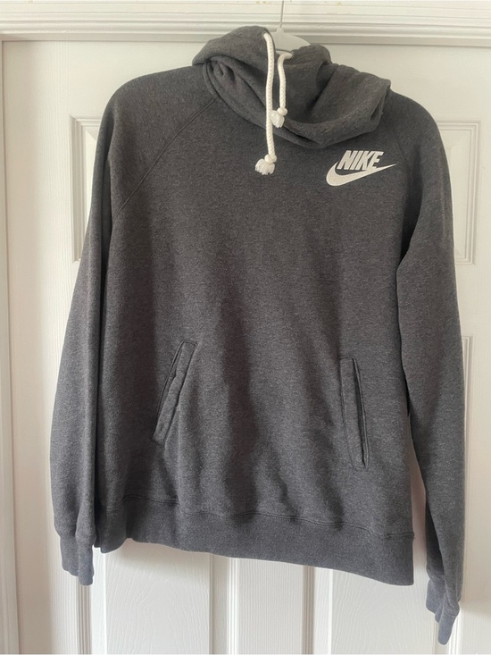 Nike Jackets & Blazers - Nike women’s Gray Pullover funnel neck Hoodie Sweatshirt xl